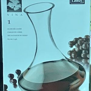 Libby Wine Canter NEW great holiday gift!